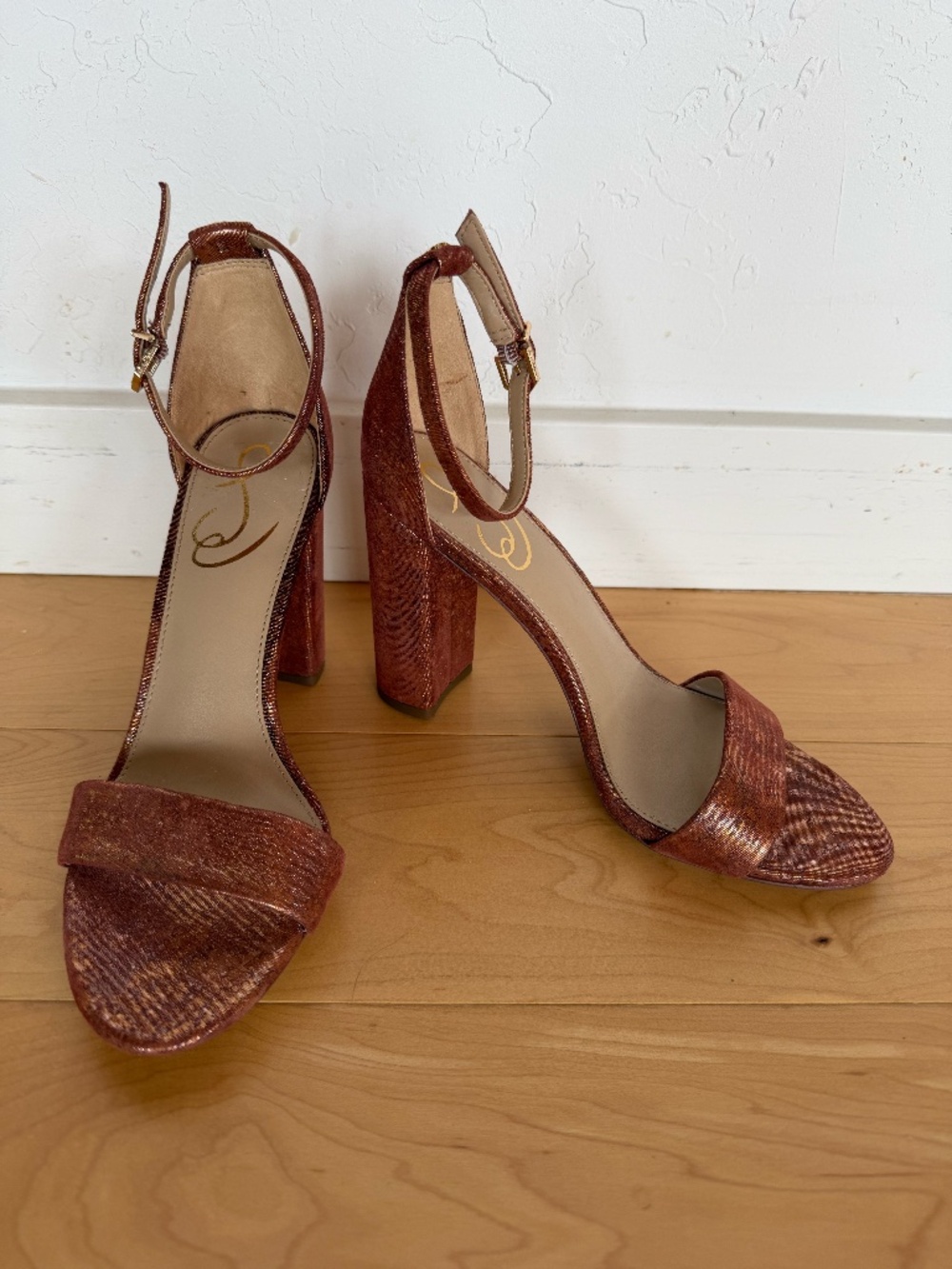 Sam Edelman Yaro Block Heels Party Wedding Prom
